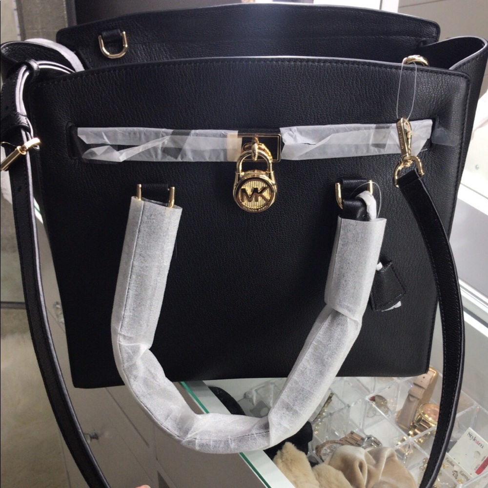 MK Hamilton XL tote leather bag